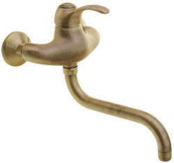 KIRKÉ fali csaptelep, bronz (KI15B)