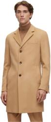 Boss Men's Hyde Tailored Fit Long Formal Coat - Beige