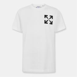 Off White Тениска Off White Men's Arrow Slim T-Shirt - White-Black