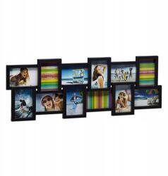 Relaxdays Multirama képkeret 12 kép Kollázs Relaxdays 30 x 81 cm (10021995)