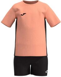 JOMA Kids Camp set - Orange / Black (Peach Nectar / Black)