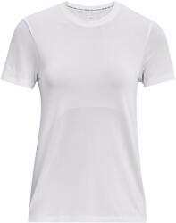 Under Armour Women's Seamless Stride Short-Sleeve Performance Running Top - White