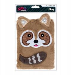 Starpak Napló Jegyzetfüzet Plüss Starpak Mosómedve (429461)