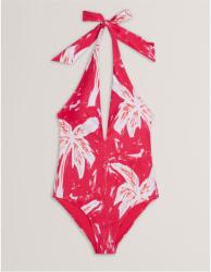 Ted Baker Бански костюм Ted Baker Women's Print Plunge Swimsuit - Fuchsia
