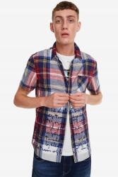Desigual Színes Kockás Ing Nyomott Mintával (M) (587665)