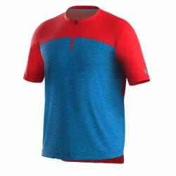 Bicycle Line Блуза с къс ръкав Bicycle Line Men's Sentiero MTB UPF Protection Short Sleeve Cycling Jersey - Avio Blue