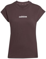 adidas Дамска тениска Adidas Essentials Linear Cotton T-Shirt Womens - Shaddown Brown
