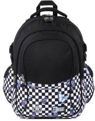 St. Majewski St. Right iskolatáska, hátizsák mellpánttal - Chessboard butterfly (680434)