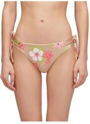 SUNDEK Bea briefs with adjustable bows dream hawaii print bikini bottom - Pink (Durian)