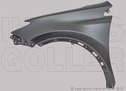 Toyota RAV4 2016-2019 - Első sárvédő, bal, díszléces (nem oldalvillogós)