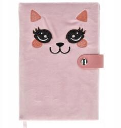 Starpak Napló/jegyzetfüzet Plüss Starpak Cat (5904335805666)