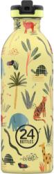 24Bottles 24 Bottles - 500ml Kulacs Szívószálas Kupakkal Kids Jungle Friends (24B2058)