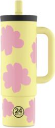 24Bottles 24 Bottles - 800ml Straw Cup Bögre Szívószállal - Daydreaming Yellow (24B2242)