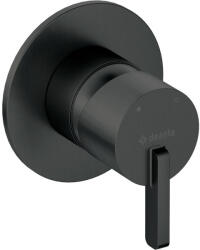  Silia falsík alatti zuhany csaptelep váltó nélkül, fekete (BQS_N44L)