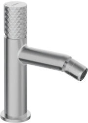 Silia Hexa bidé csaptelep, szálcsiszolt acél (BHS_F30M)