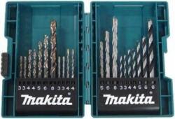 Makita fúrószárkészlet fémhez/fához/falazathoz 3-8 mm (1 db), 21 darabos B-44884 (119338)