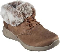 Skechers Дамски маратонки Skechers Womens Go Joy Cozy Charm Slip-On Trainers - Chestnut