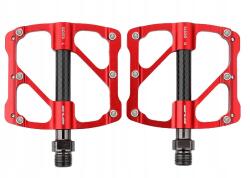 GUB Kerékpár pedálok Gub GC070 platform mtb karbon (Pedały platformowe GUB GC070 MTB czerwone)