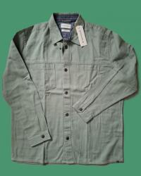 Tom Tailor férfi vastag ing (zöld) (XXL méret)