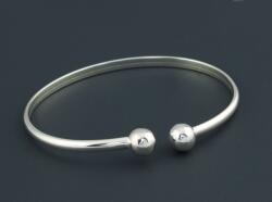 Ezüst karkötő karperec reif 04