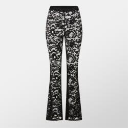 Missy Empire Дамски панталони Missy Empire Lace Flared Trousers Womens - Black