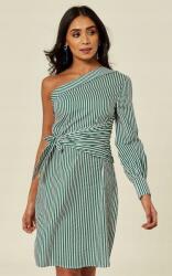 UNIQUE21 Kétszínű ruha csíkos (52) (350329)