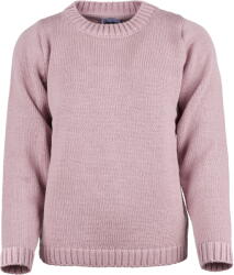 Vlnka Supersoft Merino kerek nyakú női pulóver, rózsaszín ruházat méretei XXL