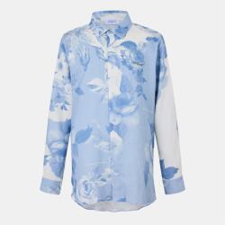 OFF WHITE Риза с дълъг ръкав OFF WHITE Men's Long Sleeve Dress Shirt - White/Blue