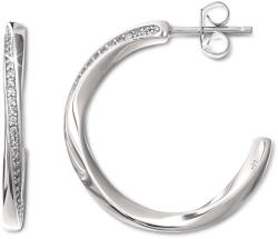 Tchibo - Félkarika fülbevaló - fehér