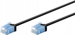 Goobay Patchcord Lan kábel Cat 6A Extra Flex fekete 15m (KLANCAT6AFLEXB1500)