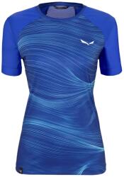 Salewa Women's Short-Sleeve Performance Gym Top - Electric