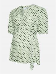 Mamalicious Тениска Mamalicious Women's Mama Mlsophie Regular Fit T-Shirt - Cameo Green