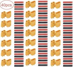 20 pár XT60 apa-nő csatlakozó, kiváló minőségű csatlakozók Rc Lipo akkumulátorokhoz (B0F8P3JRX1)