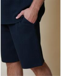 Threadbare Поларени къси панталони Threadbare Men's Fleece Jogger Shorts - Navy