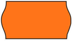  Árazószalag 22x12 mm narancssárga