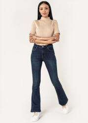 Nina Carter Blugi Dama Albastru inchis Evazati Nina Carter P079 M8 (P079-2DARKBLUE-38)
