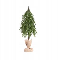 Homla Hector karácsonyfa zöld, juta mintás 49 cm Homla (233189)