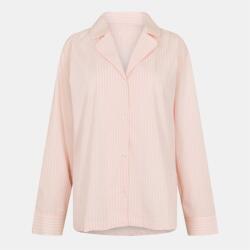Jack Wills Дамска пижама Jack Wills Womens Woven Long Sleeve Pyjama Set - White/Pink