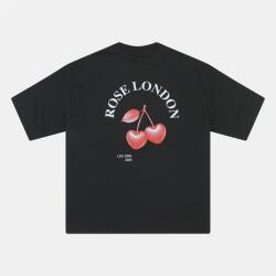 Rose London Тениска Rose London Cherries T-shirt - Black