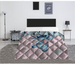 Aymax Disney Lilo és Stitch, A csillagkutya Heart steppelt ágytakaró, paplan 240x220cm (AYM079951)