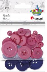 Titanum Dekorációs Gombok 30G Rózsaszín Titanum (623264)