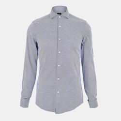 HUGO BOSS Риза Boss Men's Hank Spread Long-Sleeve Plain Shirt - Blue