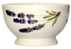 Vanilia Kerámia Violin levendulás műzlistál, kerámia, kézzel festett-dia15x9cm-6dl (V-K-52-12)