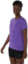Asics Фланелка с къс ръкав Asics Women's Road Seamless Short Sleeve Performance Running Top - Edo Purple