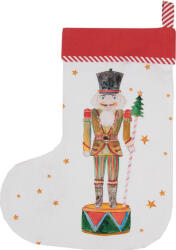 Clayre & Eef Kandallócsizma 30x40cm, 100% pamut, Happy Little Christmas