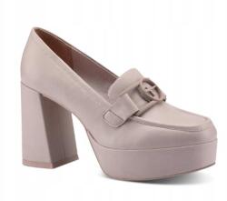 Tamaris Bebújós Magassarkú Cipő Rózsaszín 40-ES (1-24417)