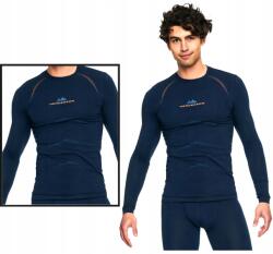 Henderson Thermo Póló, Size L, sötétkék, pamut, elasztán, nedvességelvezető