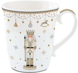 Easy Life Royal Nutcracker karácsonyi porcelán bögre, díszdobozban