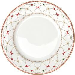 Easy Life Porcelán lapostányér 26, 5cm, Nutcracker Twist