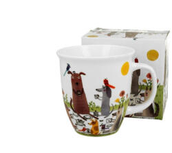 Duo Gift Porcelánbögre 650ml, dobozban, Dog picnic (53890)